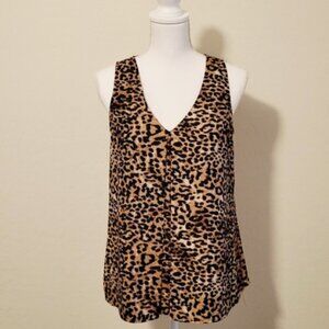 🐆 Daniel Rainn Animal Print Tank Top – Chic & Bold | Size Small